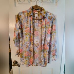 Joie Multicolor Floral Blouse
